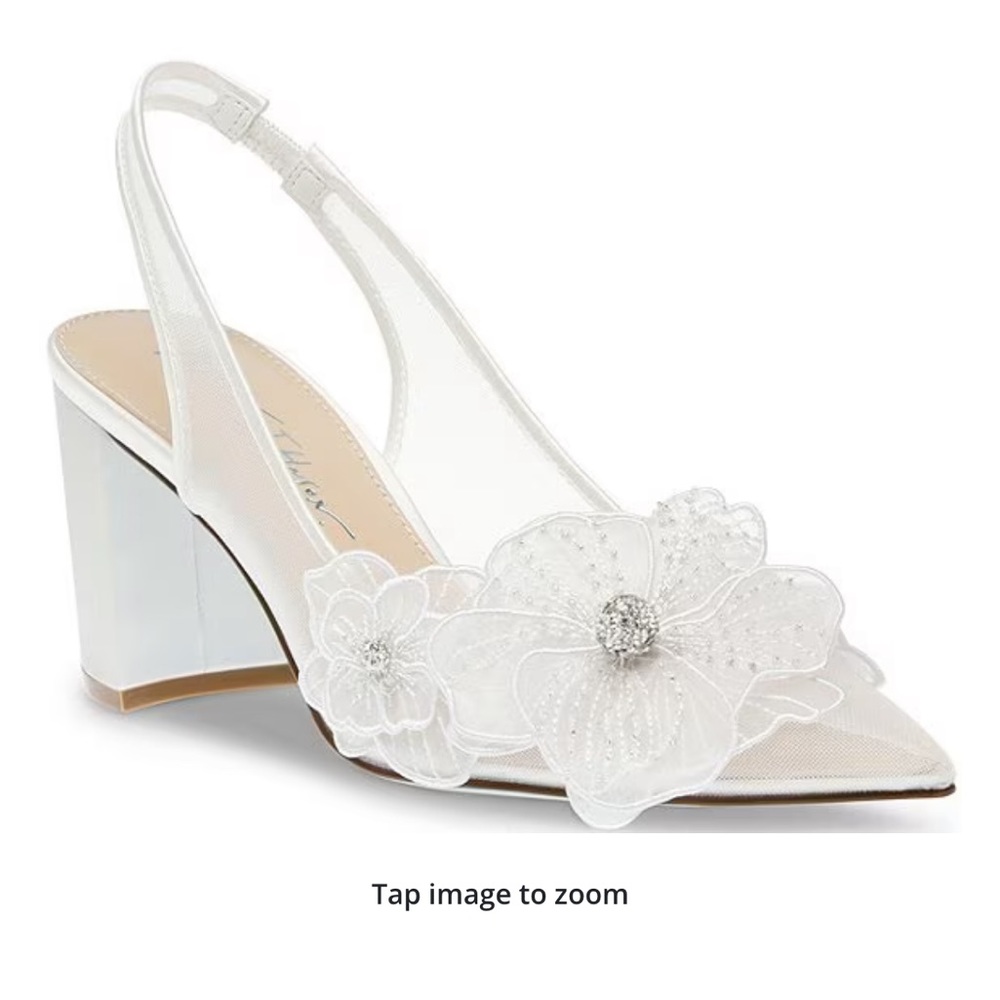 Brand New Betsey Johnson Petra Ivory Heel